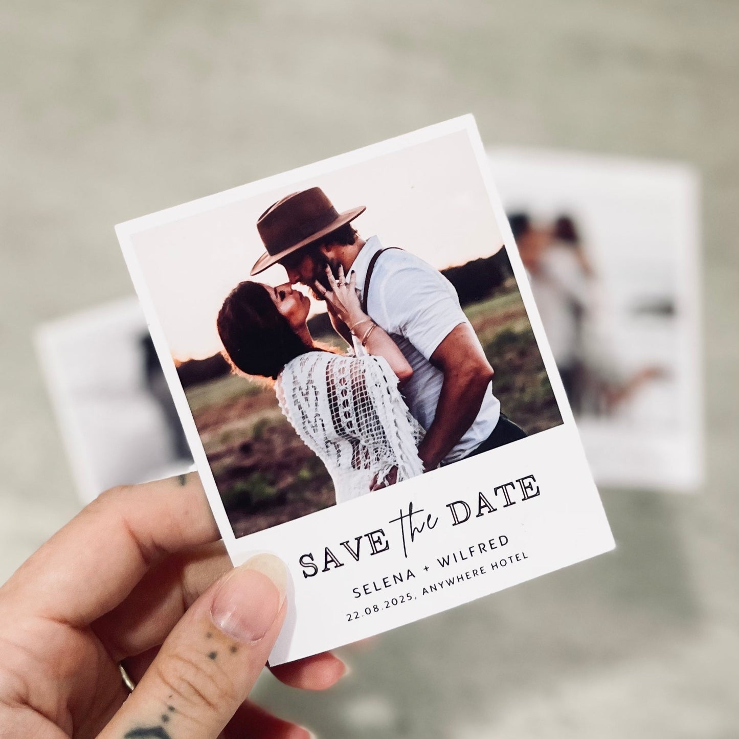 'Save the date' Photo Magnets