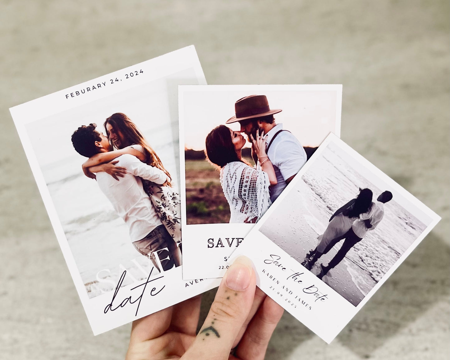 'Save the date' Photo Magnets