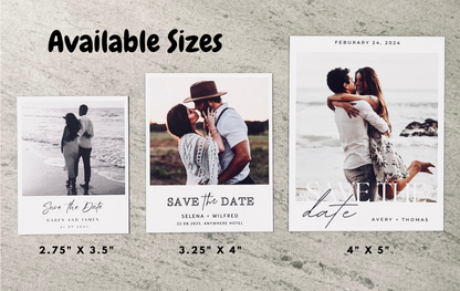 'Save the date' Photo Magnets