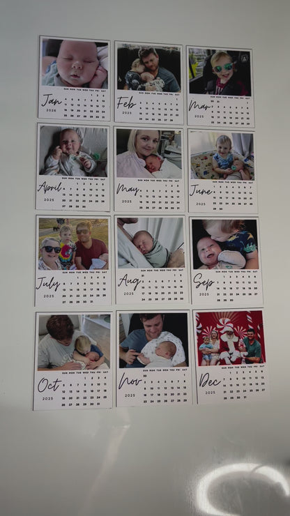 Calendar Photo Magnets